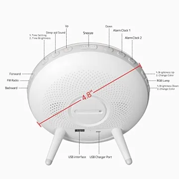 Smart Sunrise Alarm Clock with FM Radio & App Control
