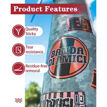 Lzerking 200 Sheets Glossy Printable Vinyl Sticker Paper