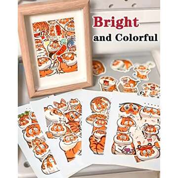 Lzerking 200 Sheets Glossy Printable Vinyl Sticker Paper