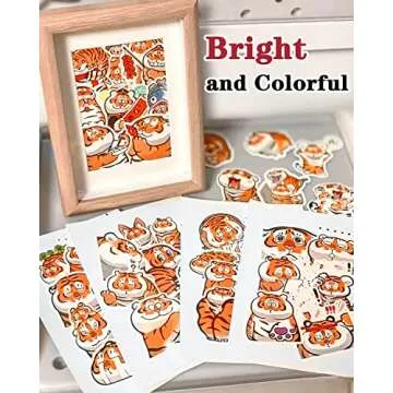 Lzerking 200 Sheets Glossy Printable Vinyl Sticker Paper