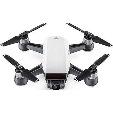 DJI Spark Portable Mini Drone - Alpine White: A Game-Changer in Aerial Photography