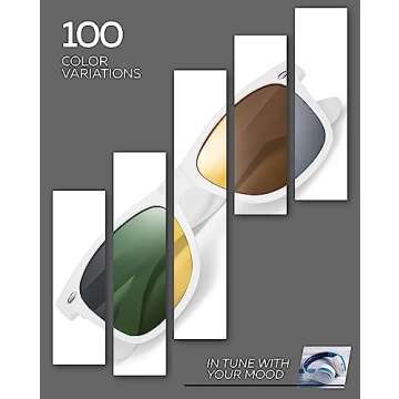 Retro Rewind Classic Sunglasses | Polarized UV Protection