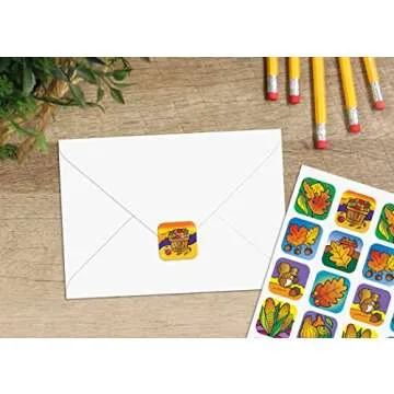 Teacher Created Resources Fall Stickers, Acid-Free, 120 Pack