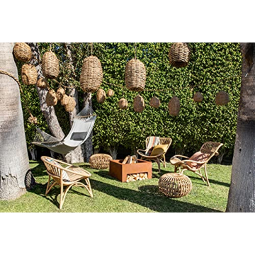 Veradek Fire Series Fire Pit Cube - Corten Steel