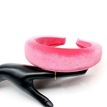 OAOLEER Velvet Padded Headband for Elegant Style and Comfort