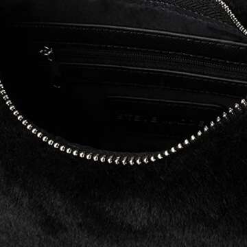 Steve Madden womens Bvital-f Steve Madden BVITAL F Multi Pouch Crossbody, Black, One Size US