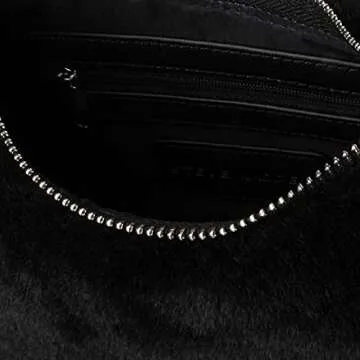 Steve Madden womens Bvital-f Steve Madden BVITAL F Multi Pouch Crossbody, Black, One Size US