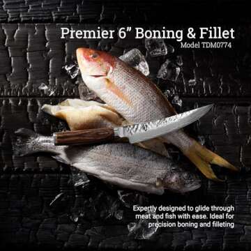 Shun Premier 6" Gokujo Boning Knife - Handcrafted Precision for Chefs