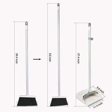 Stylish Broom and Dustpan Set for Easy Cleaning