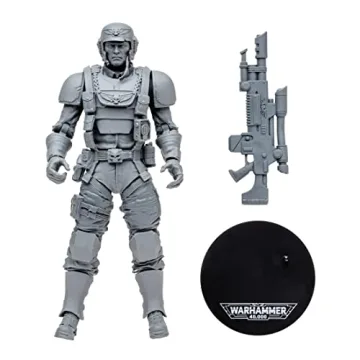 McFarlane Warhammer 40K Veteran Guardsman Figure - 7IN