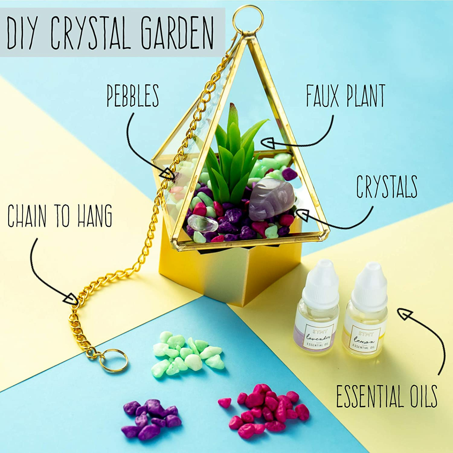 DIY Crystal Terrarium Kit