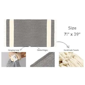 Bazaar Anatolia Turkish Bath Towel - Premium Beach Essential