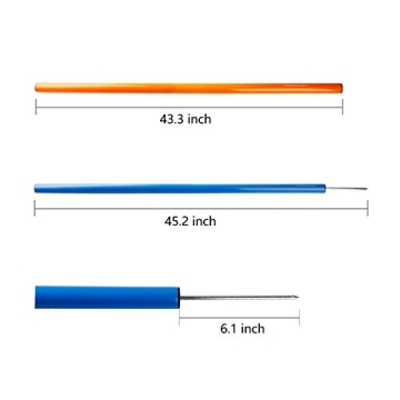 PAWISE Dog Training Exercise Equipment,Dog Agility Training Equipment,12pcs Weave Poles Playground Equipment Outdoor