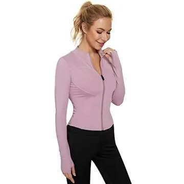 LUYAA Lightweight Cropped Jacket - Activewear for Women