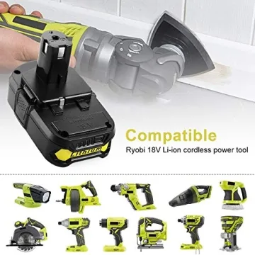 Ryobi 2-Pack 3500mAh 18V Battery for All Ryobi Tools