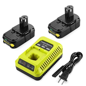 Ryobi 2-Pack 3500mAh 18V Battery for All Ryobi Tools