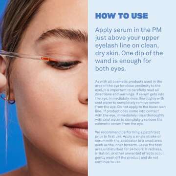 Babe Original Eyelash Serum for Natural, Fuller & Longer Looking Eyelashes - Lash Serum Hydrates Lashes for Lash, Brow & Lash Extensions - 4mL