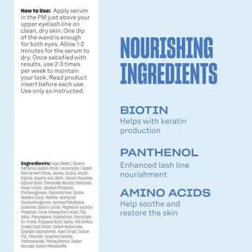 Babe Original Eyelash Serum for Natural, Fuller & Longer Looking Eyelashes - Lash Serum Hydrates Lashes for Lash, Brow & Lash Extensions - 4mL