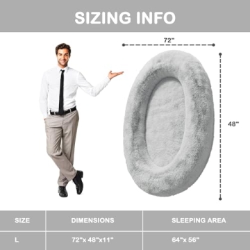 Human Sized Dog Bed for Cozy Family Togetherness