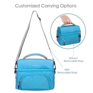 Bentgo Deluxe Lunch Bag - Durable Insulated Meal Carrier