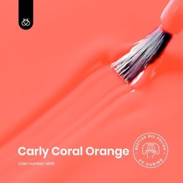 Beetles Carly Coral Gel Nail Polish for Summer Manicure