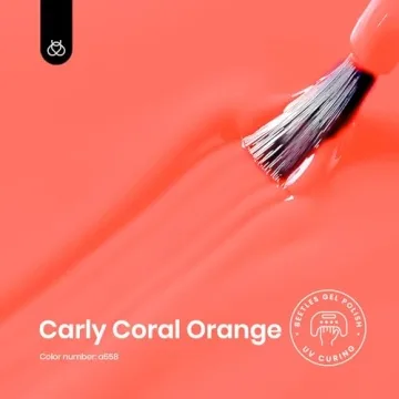 Beetles Carly Coral Gel Nail Polish for Summer Manicure