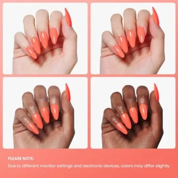Beetles Carly Coral Gel Nail Polish for Summer Manicure