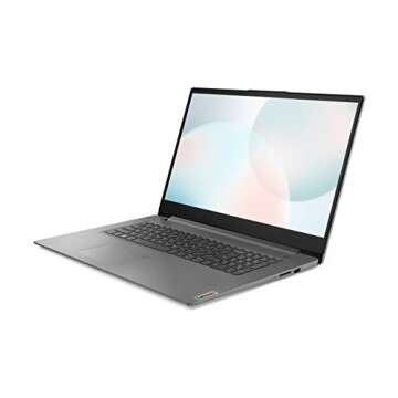 Lenovo IdeaPad 3 - Portable AMD Ryzen 5 Laptop - 17.3" Display