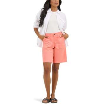 Lee Women's Ultra Lux Comfort Bermudas for Summer Fun