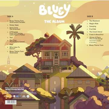 Bluey The Album 140-Gram Vinyl: Music for All Ages