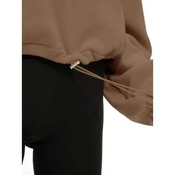 AUTOMET Womens Oversized Sweatshirt Hoodies Half Zip Pullover Trendy Long Sleeve Shirts Tops Y2k Fall Outfits Sweaters Clothes 2024