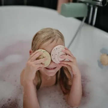 Mushie Silicone Cupcake Toy Set for Toddlers | Fun & Safe