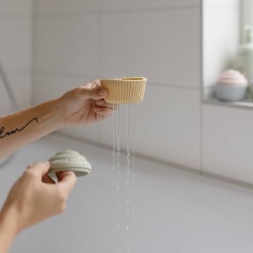 Mushie Silicone Cupcake Toy Set for Toddlers | Fun & Safe