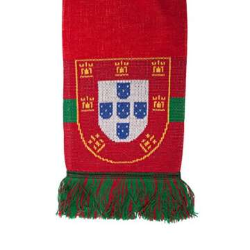Portugal Soccer Knit Scarf