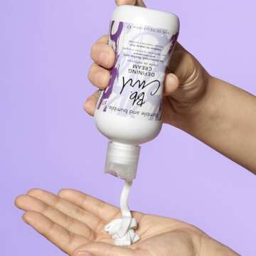 Bumble and bumble. Curl Defining Styling Cream | For Moisturized Flexible Curls | Anti Frizz | Coily, Curly, Wavy |With Jojaba Oil, Avocado Oil + Coconut Oil | Travel Size, 2 Fl Oz