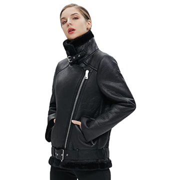 LY VAREY LIN Women's Faux Shearing Jacket for Winter