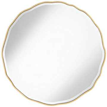 Noble Park Lissa Decorative Wall Mirror with Gold Edge