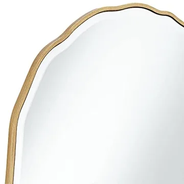 Noble Park Lissa Decorative Wall Mirror with Gold Edge