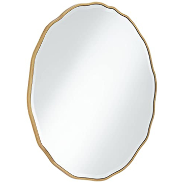 Noble Park Lissa Decorative Wall Mirror with Gold Edge