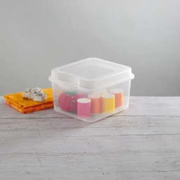 Sterilite 12-Pack FlipTop Storage Bins for Ultimate Organization