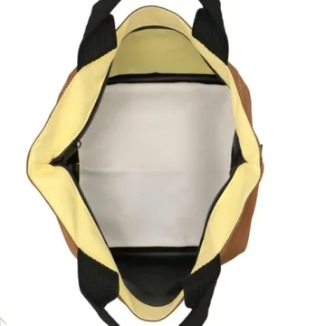 HERVE CHAPELIER Cognac Paille Casual Bag Stylish Functional