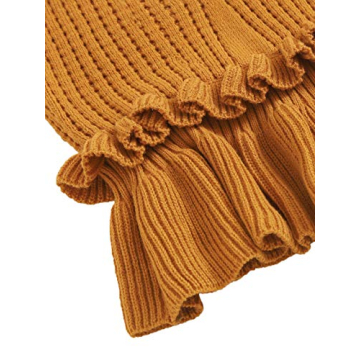 SweatyRocks Peplum Crop Tank - Stylish Casual Knit Top