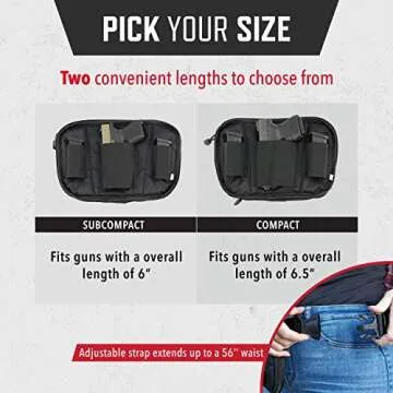 Ultimate Fanny Pack Holster for Glock and More