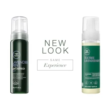 Tea Tree Lavender Mint Curl Refresh Foam for Gorgeous Curls