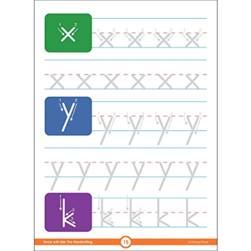 Disney Cars 3 Pre-Handwriting Tracing Workbook for Kids Ages 3-5