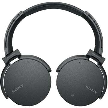 Sony XB950N1 Extra Bass Wireless Noise Canceling Headphones, Black