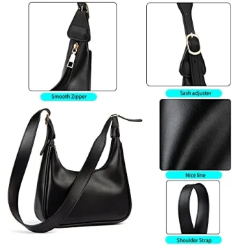 OHIW Retro Classic Half Round Messengerbag for Women