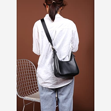 OHIW Retro Classic Half Round Messengerbag for Women