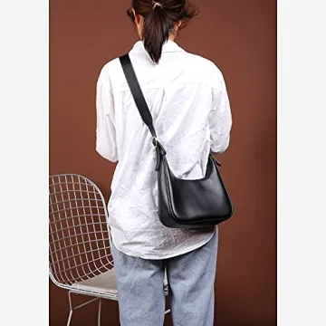 OHIW Retro Classic Half Round Messengerbag for Women