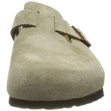 Birkenstock Boston Clogs Men's Comfort Footwear Beige Taupe